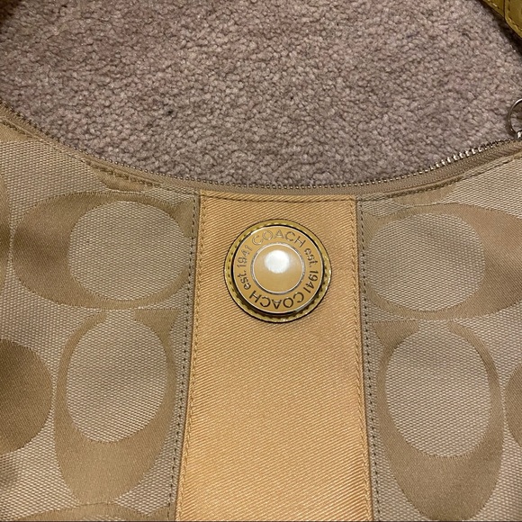 Yellow Coach Purse - Picture 2 of 6